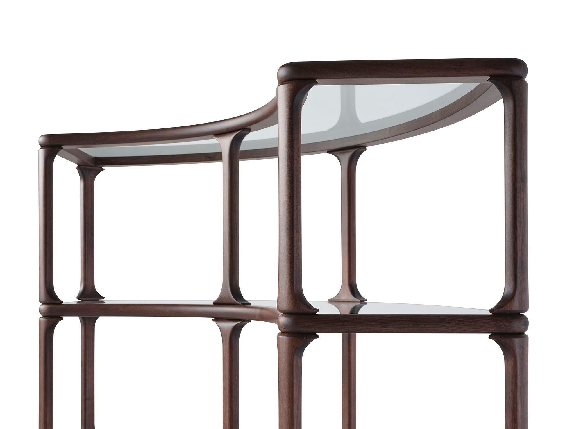 Модульная деревянная и стеклянная полка Mobi CANYON ARCH-00107881 - Вид №1