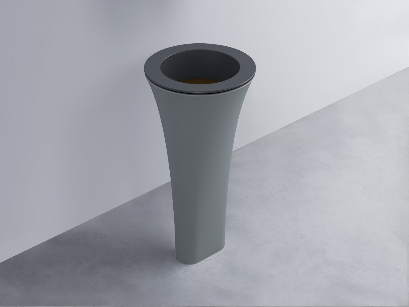 AMLA45-BA+AMPILT-CA+AMCOLT-BR Раковина Amedeo Tondo отдельностоящая cielo Enjoy + Amedeo Ceramica Cielo