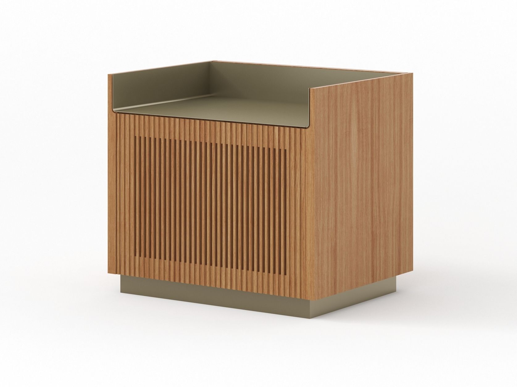 Деревянная квадратная тумбочка Punt Stockholm ARCH-00086244 - Вид №14
