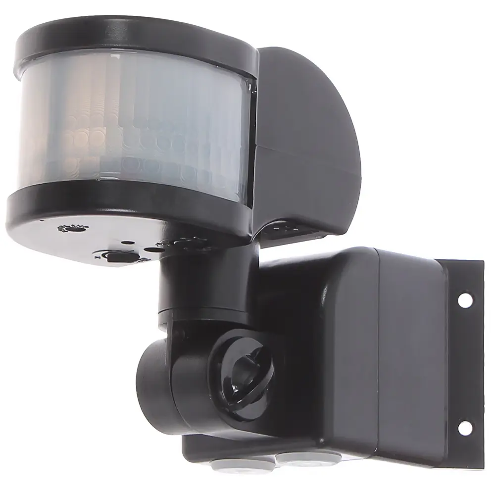 Датчик движения 018В, 1100 Вт с углом обзора 270 град., черный IEK STLM-2176620