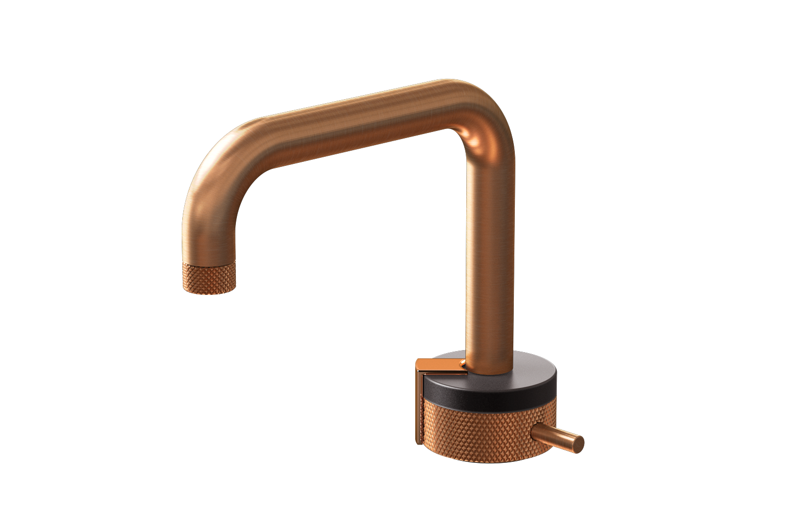 E-11500-R1GM-L2RG-BRG Однорычажный прогрессивный смеситель для раковины - излив 15,3см GRAFF MOD+