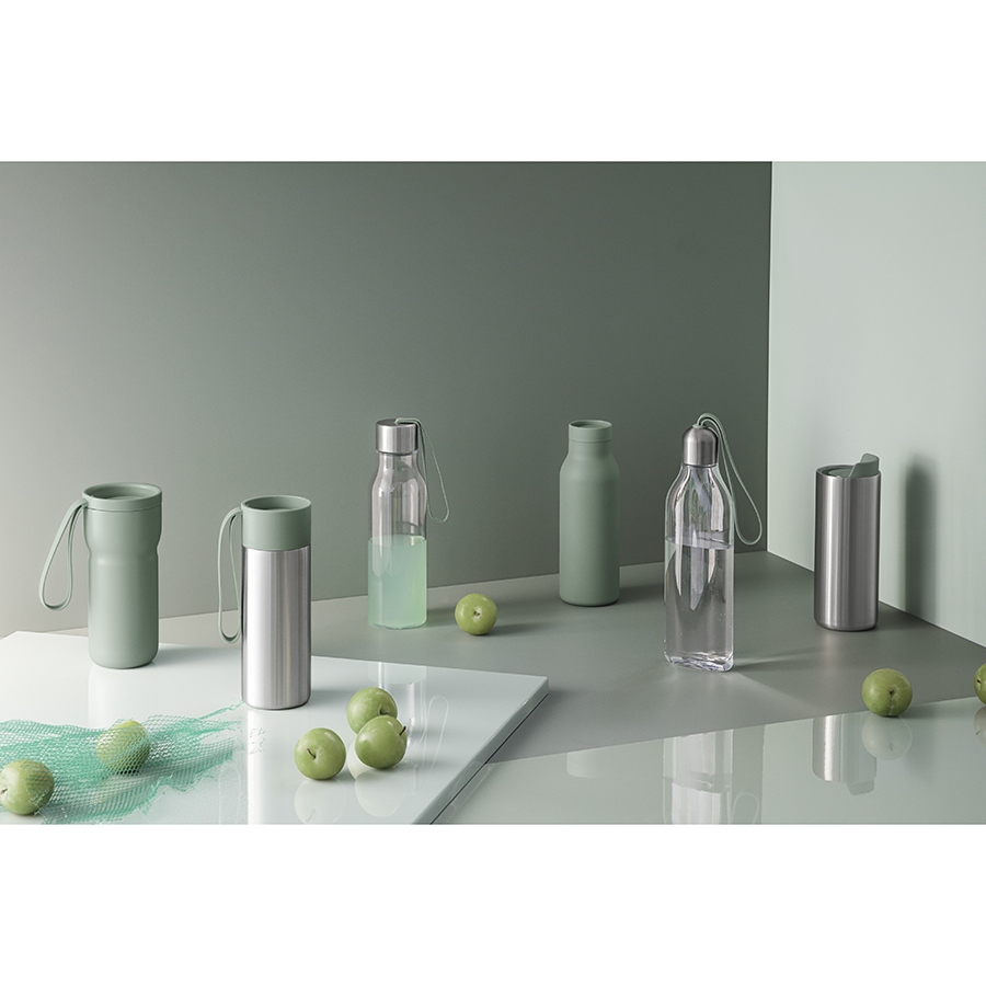 505014 Бутылка плоская, 500 мл, светло-зеленая Eva Solo  - Вид №1