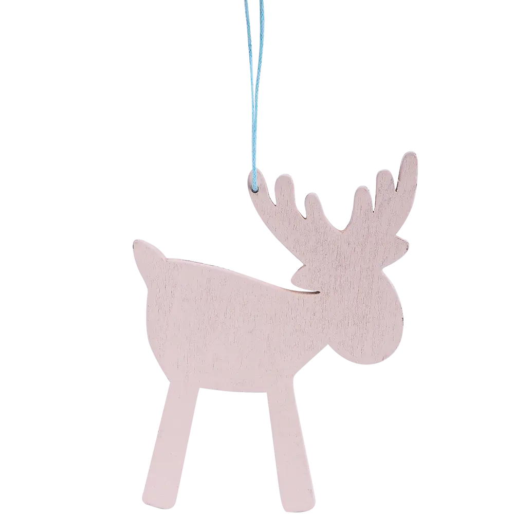 Ёлочное украшение «Олень с синей попоной» Santreyd STLM-2090814 - Вид №1