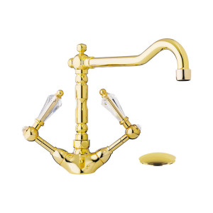 RY5400DO Смеситель для умывальника DANIEL RUBINETTERIE