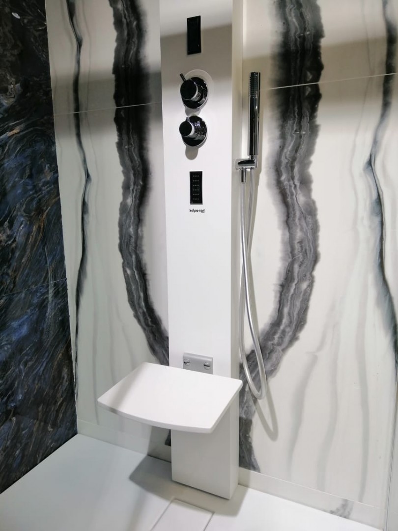 Душевая гидромассажная панель Zonda 00793 4FW Словения Kolpa-San  - Вид №3