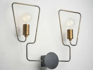 ZAVA Настенный светильник из металла с прямым светом A-shade