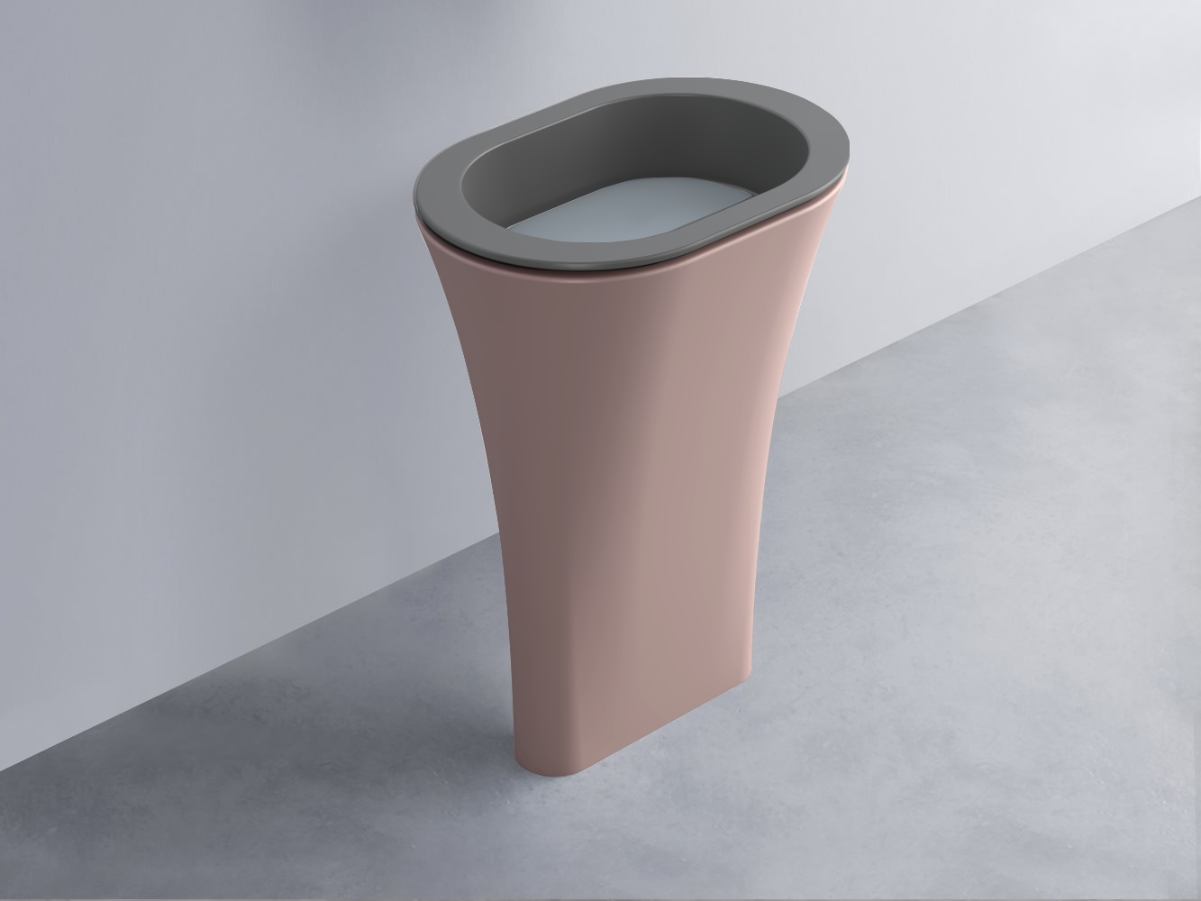 AMLA65-CM+AMPILO-BR+AMCOLO-CP Раковина Amedeo Ovale отдельностоящая cielo Enjoy + Amedeo Ceramica Cielo