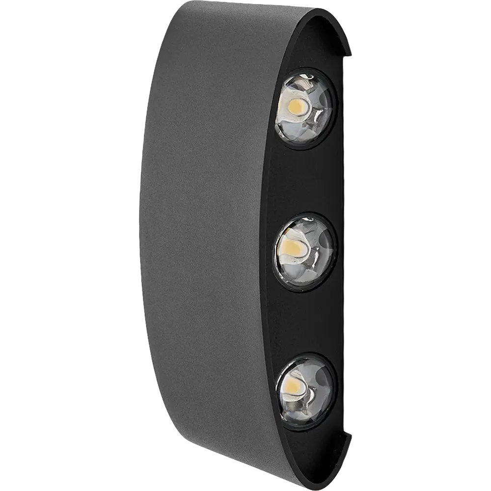 Светильник настенный светодиодный уличный Duwi Nuovo 6 IP54 цвет чёрный STLM-2142767