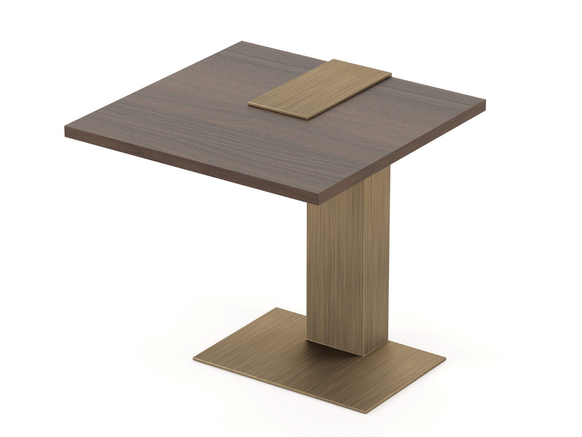 Квадратный сервировочный столик из грецкого ореха Stylish Club Slender ARCH-00053004