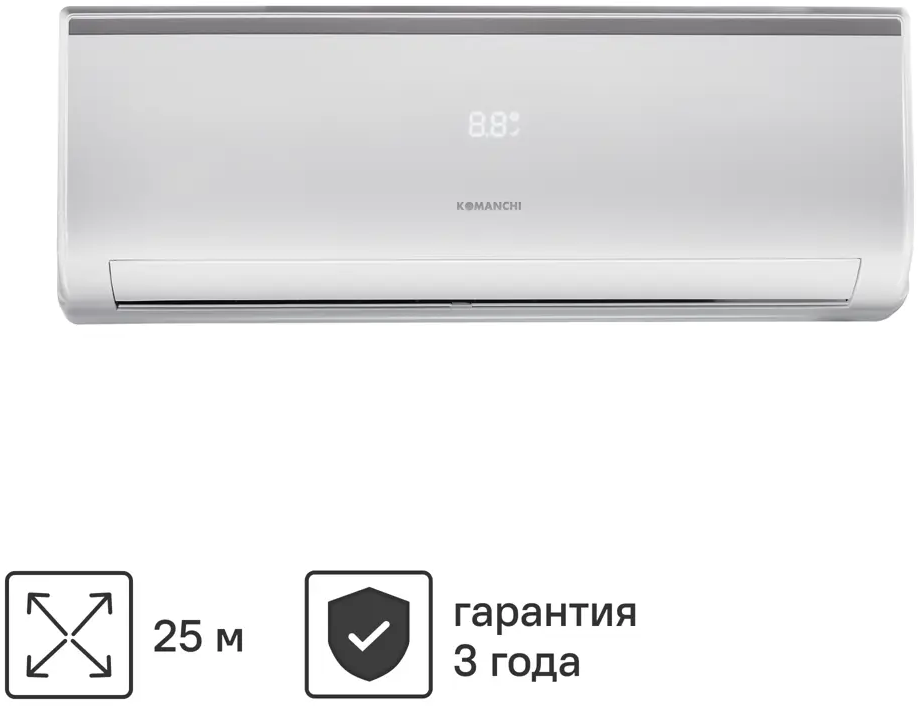 83871679 Сплит-система инверторная Komanchi KATI-09H/N1 9K BTU охлаждение/обогрев STLM-0045366