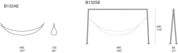 Paola Lenti Гамак из ткани sun-id-1360611 - Вид №2
