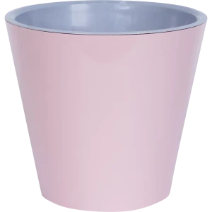 Горшок цветочный Ingreen Фиджи ø20 h18.3 см v4 л пластик розовый