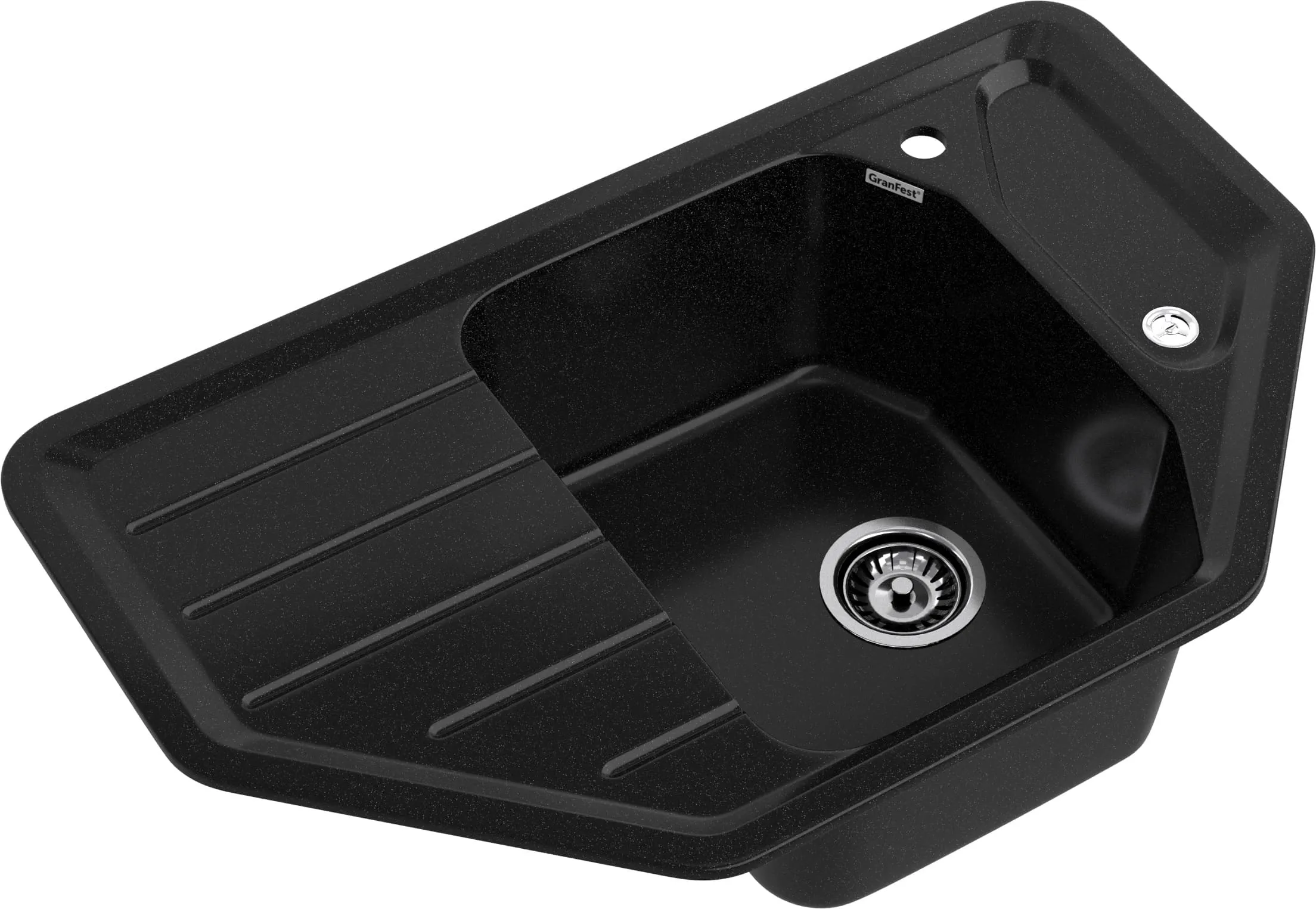 Кухонная мойка Искусственный камень CORNER S317 GranFest C-800E-S317 - Вид №3
