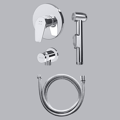 F40H9000 гигиенический набор для скрытого монтажа со смесителем для душа AM.PM Gem