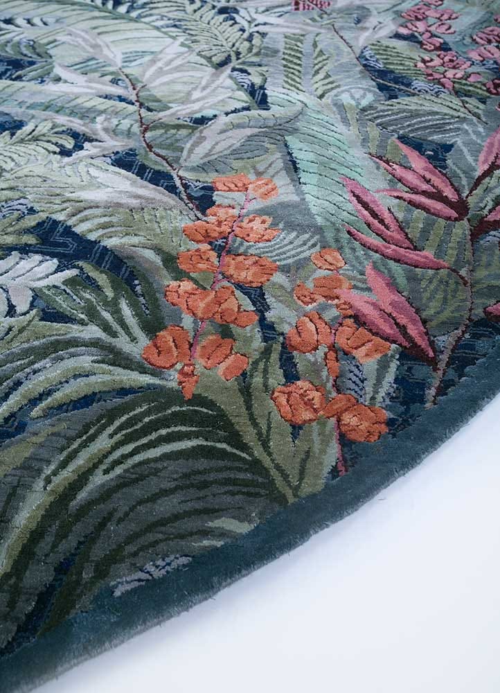 Овальный шерстяной ковер ручной работы Jaipur Rugs Inde Rose - Переплетение природы и наследия ARCH-00098663 - Вид №3