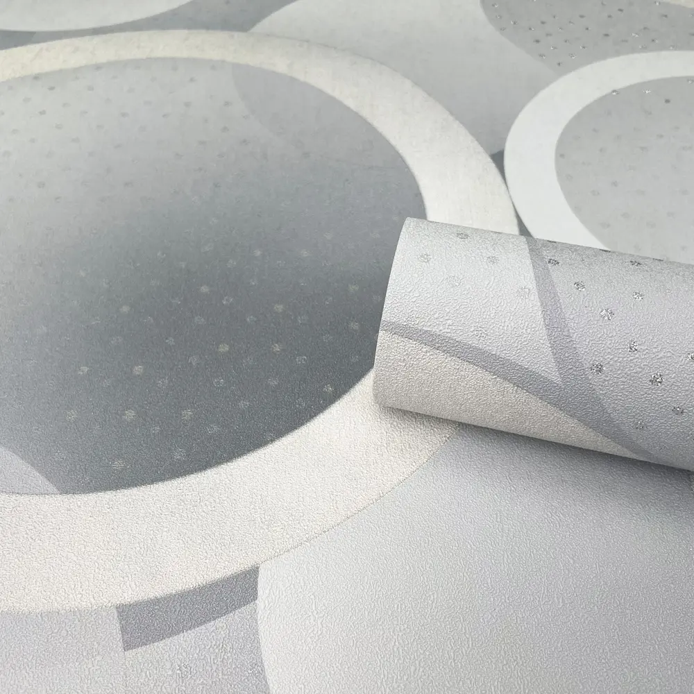 Обои флизелиновые Erismann Orbita светло-серые 1.06 м ЭР60800-02 STLM-2146213 - Вид №2