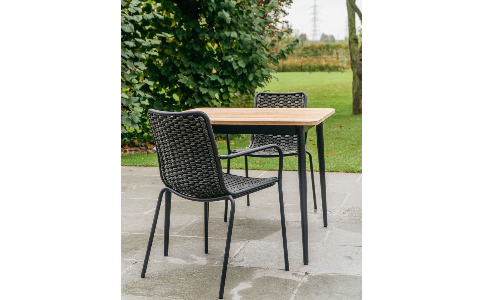 Квадратный стол из тикового дерева Vincent sheppard MAX ARCH-00089936 - Вид №1