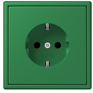 JUNG Пластиковая электрическая розетка Ls 990 les couleurs® le corbusier sun-id-1370154 - Вид №34