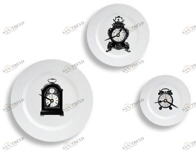 Mineheart Настенные часы из фарфора sun-id-1484532