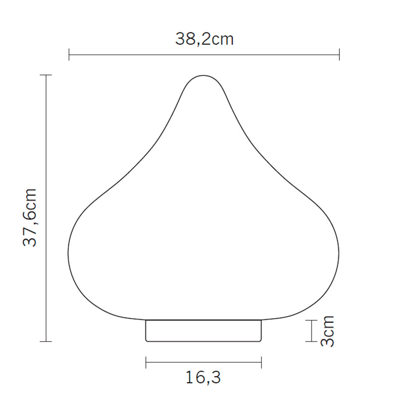 Настольная лампа D86B0501 от Fabbian FABBIAN ИНТЕРЬЕРНЫЕ 244460 Белый  - Вид №3