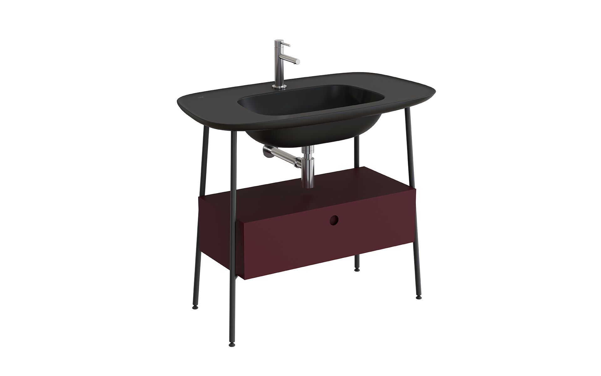 Напольный умывальник со встроенным умывальником VitrA Bathrooms Plural ARCH-00137017 - Вид №5