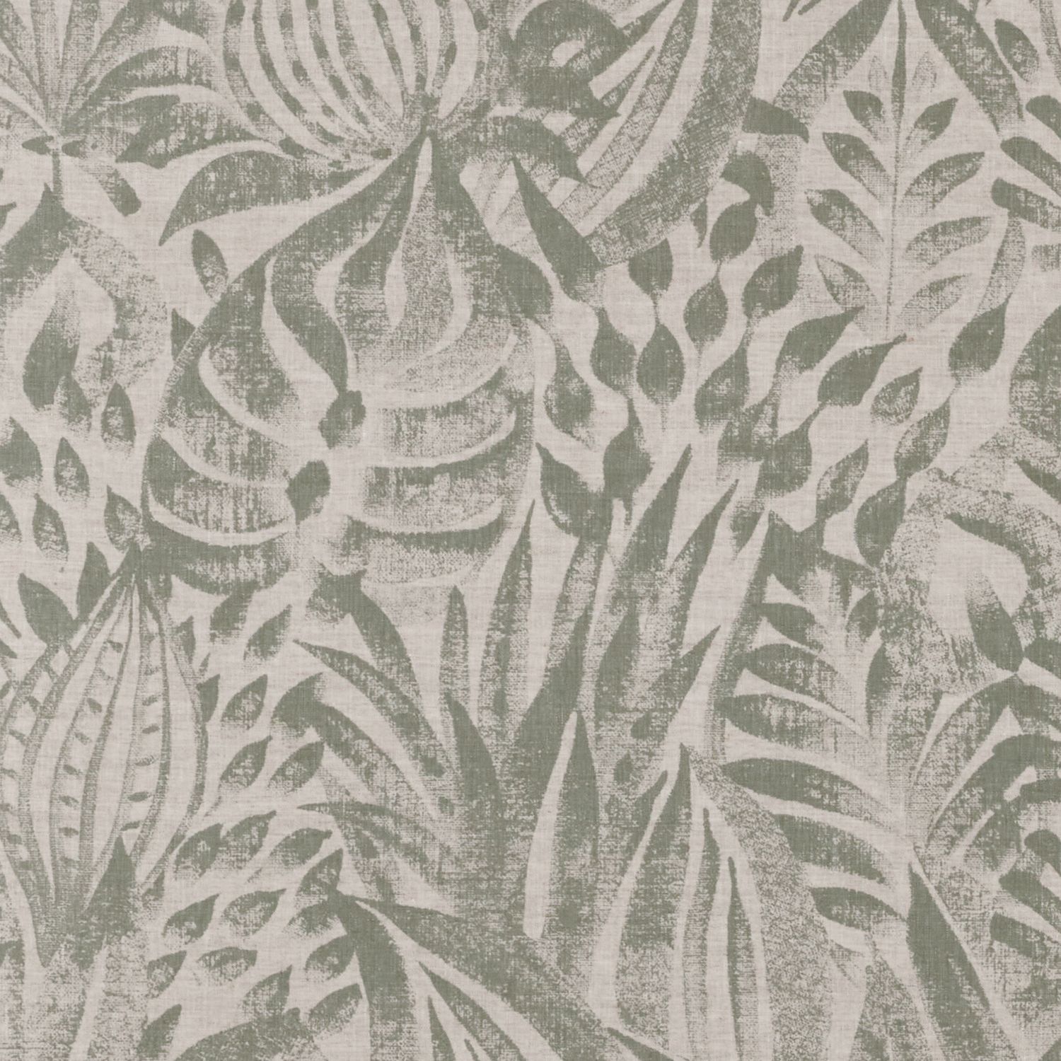 Льняная печатная шелкография настенная ткань Casamance Linora ARCH-00000616 - Вид №5