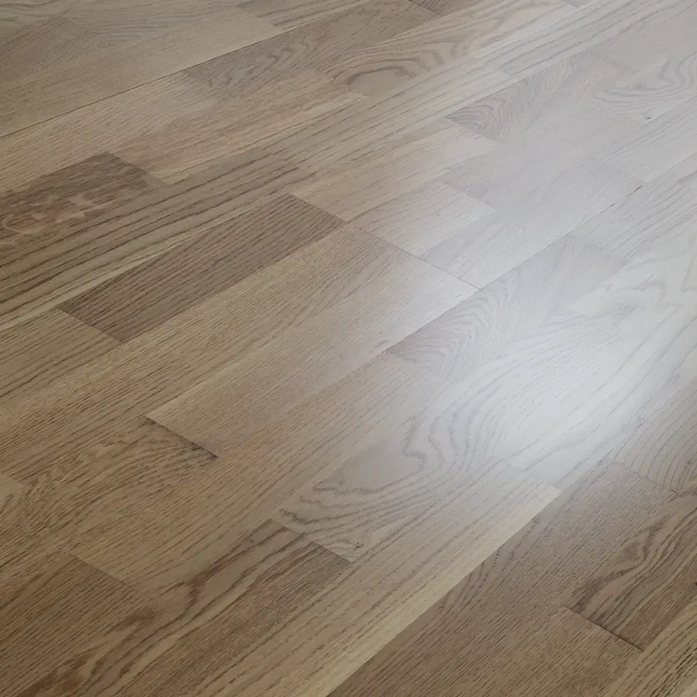 Паркетная доска трёхполосная «Дуб нордик» лак 1,752 м² INGENIO STLM-2027413 - Вид №1