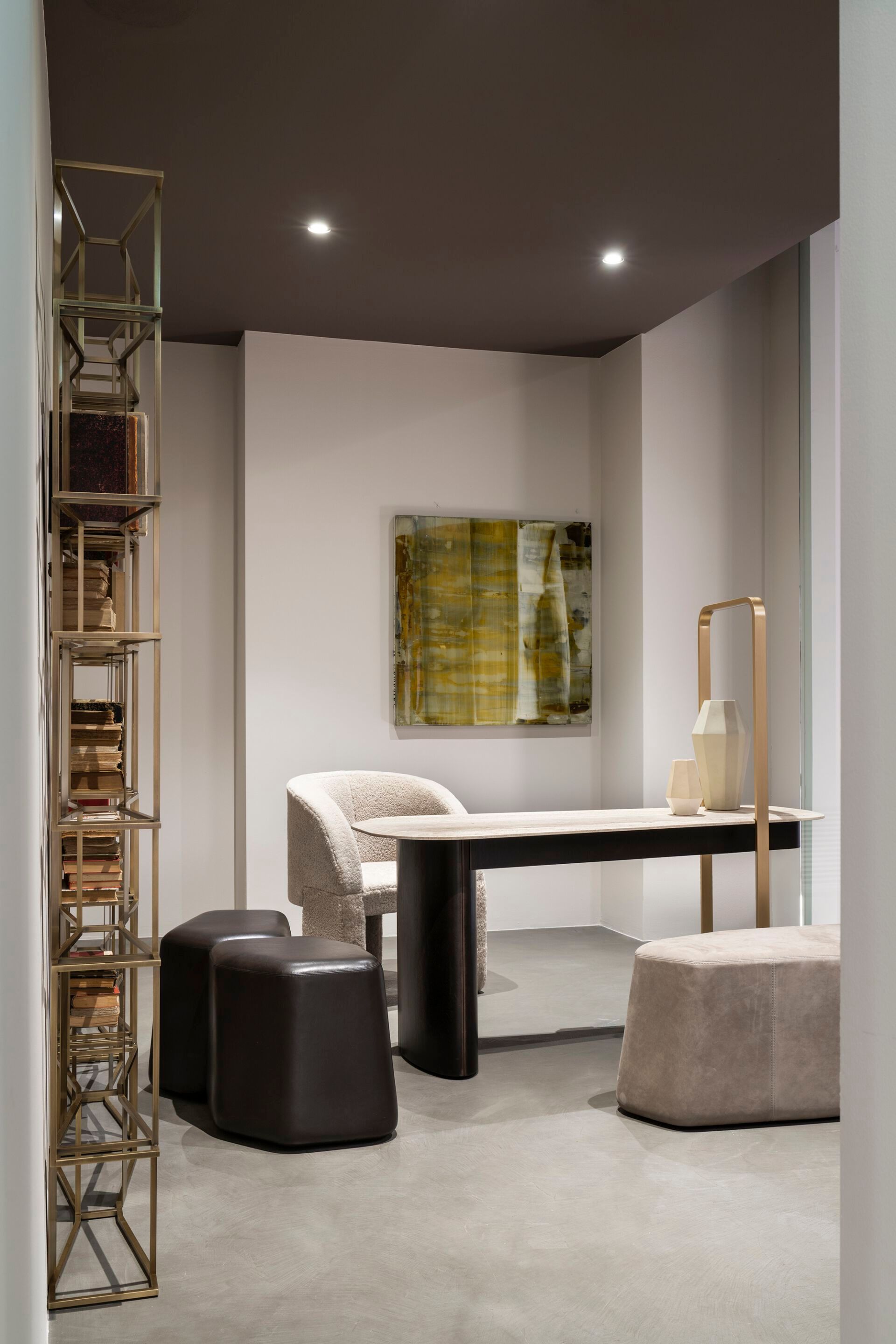 Кожаный стол Baxter Ellipse ARCH-00041498 - Вид №3