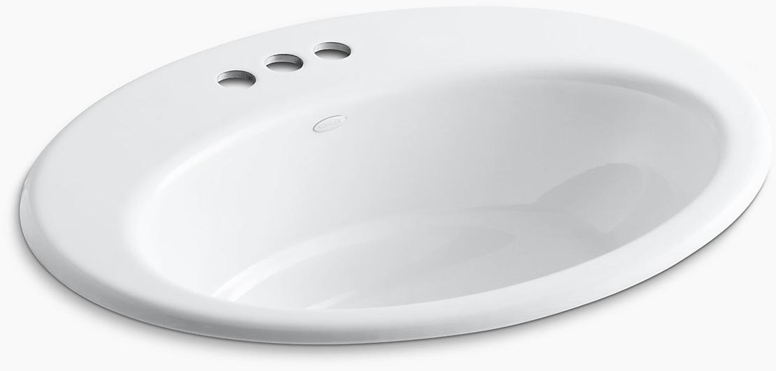 K-2907-4-0 Накладная раковина на столешницу  прямоугольная Kohler  - Вид №1