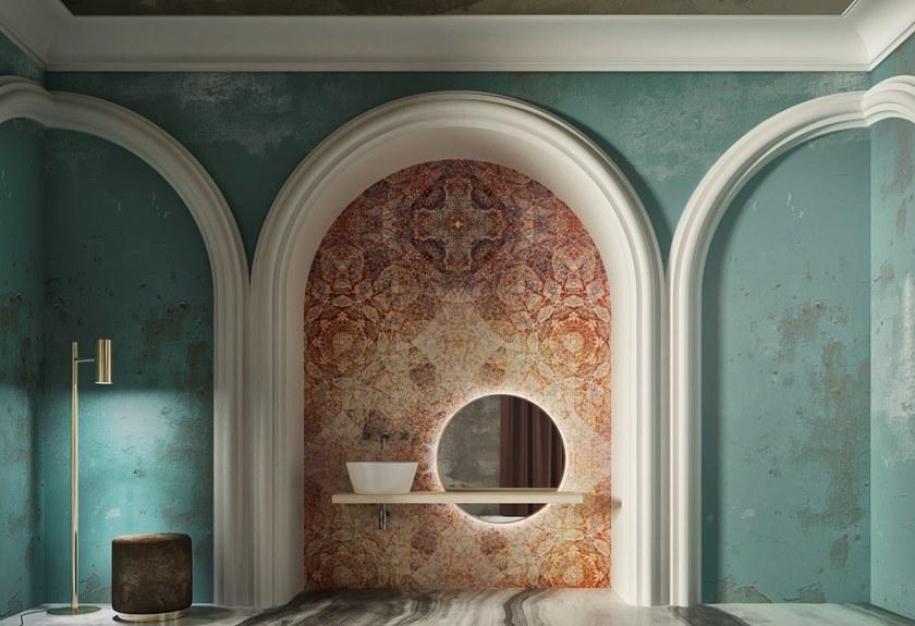 Inkiostro Bianco Геометрические панорамные обои Wall in love again 2018 Inkgtfk15 - Вид №1