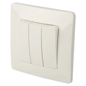 Выключатель SYSTEME ELECTRIC Blanca 3-клавишный белый глянцевый 86728926