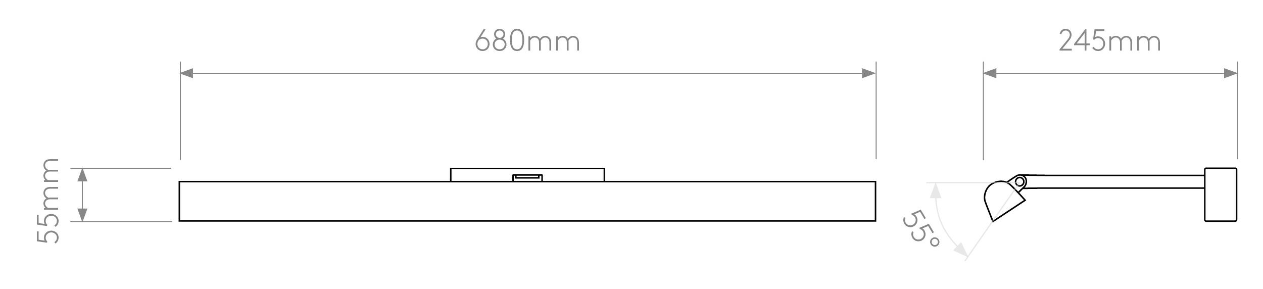 Алюминиевый настенный светильник Astro Lighting RENOIR 680 ARCH-00043801 - Вид №9
