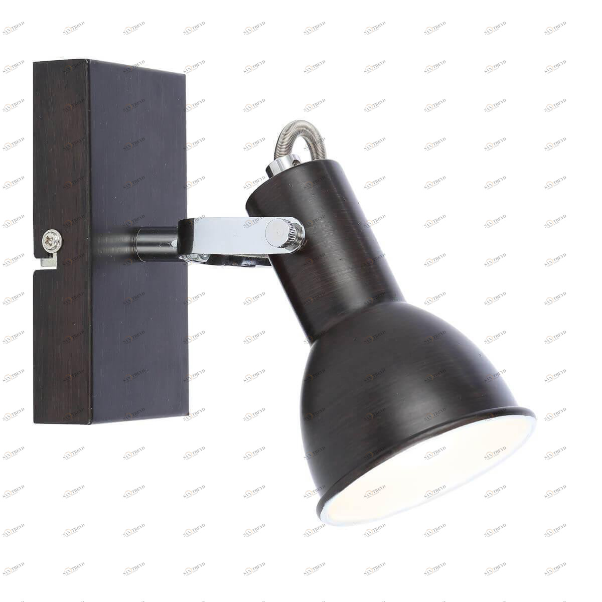 Спот настенный черный Globo Xenia 1 54643-1 GLOBO XENIA 00-3925038 Черный Ceramica Globo 