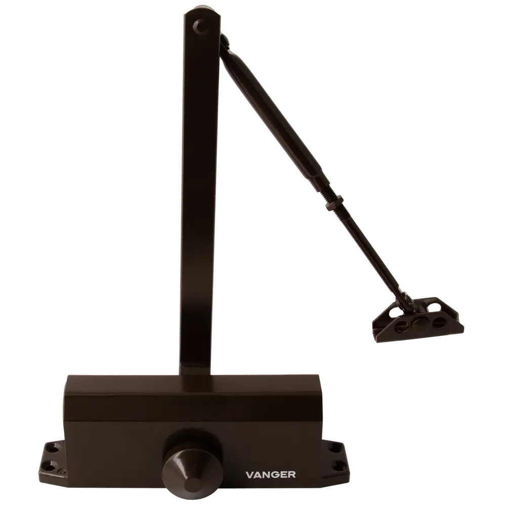 Доводчик дверной Vanger DC-120-BR, до 120 кг, цвет коричневый STLM-2142187