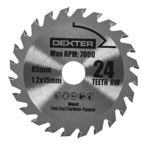 Диск пильный универсальный Dexter Power RW9231 85х15 мм, 24 Т 17336846 STLM-2049475
