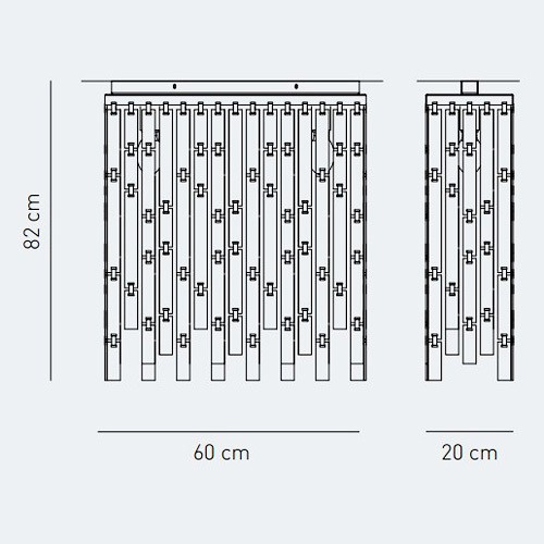 Axo Light GLITTER SPGLI60CSPCRE27 подвес Santreyd 73350 - Вид №1