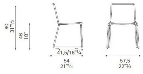 Poltrona Frau Стул для конференций Sled L'ufficio - poltrone conferenza sun-id-1418882 - Вид №1