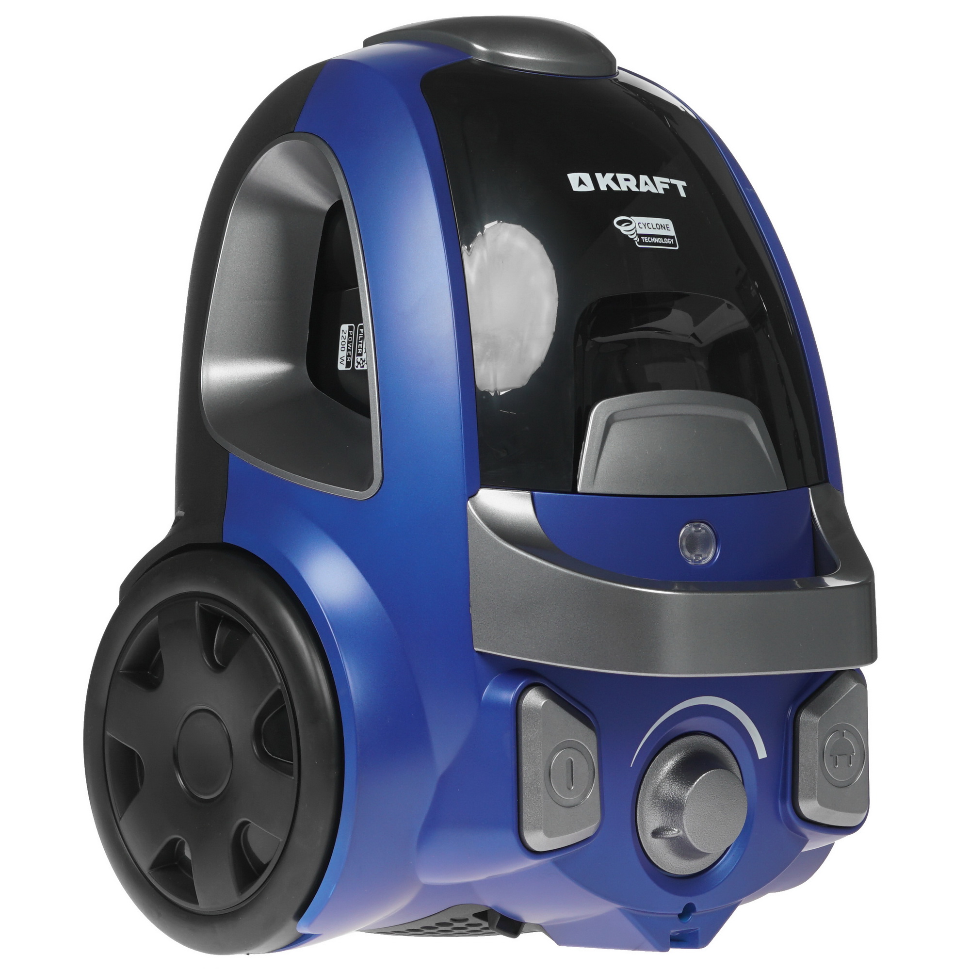 8118132 Пылесос Kraft KF-KVC 259 синий STDN-0109539