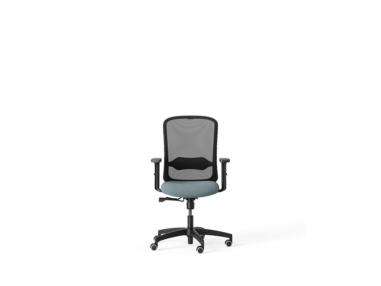 Сетчатый поворотный офисный стул с колесами и мягким сиденьем FREZZA Takk ARCH-00055766 - Вид №9