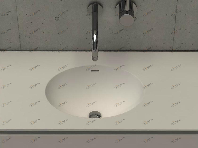 Eltp Накладная раковина на столешницу  овальная MOMA Design 