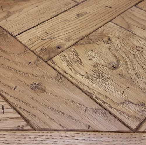 Модульный паркет Da Vinci Состаренный Дуб Натур (Рельефная) 600х600 мм 2600600530 - Вид №1