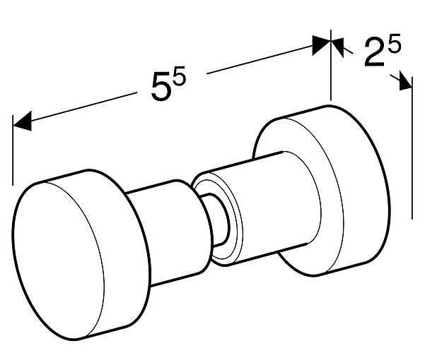 500.922.00.5 Подвесная раковина настенная прямоугольная IDO  - Вид №5