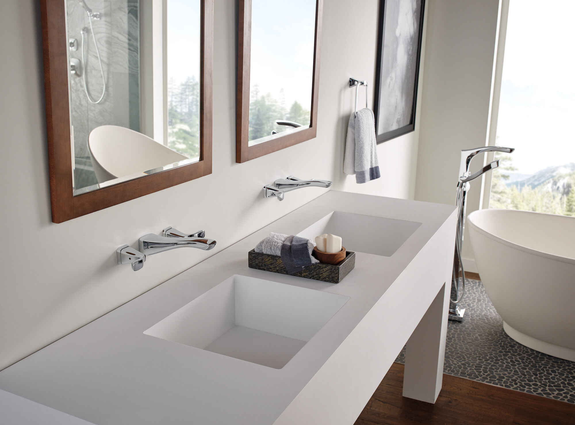 75246 Кольцо для полотенца Delta Faucet Tesla Хром - Вид №4