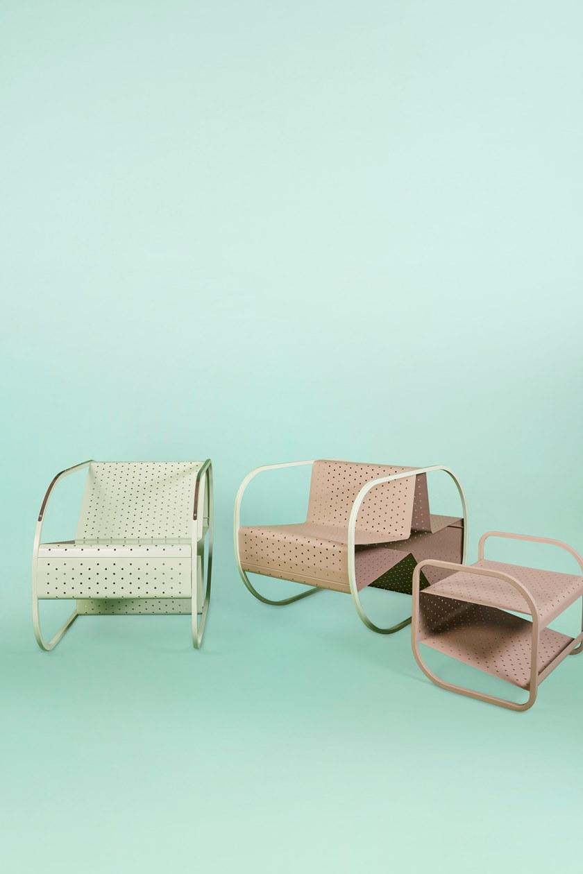 Giacopini Подставка для ног / журнальный столик из металла Flip sun-id-1390561 - Вид №12