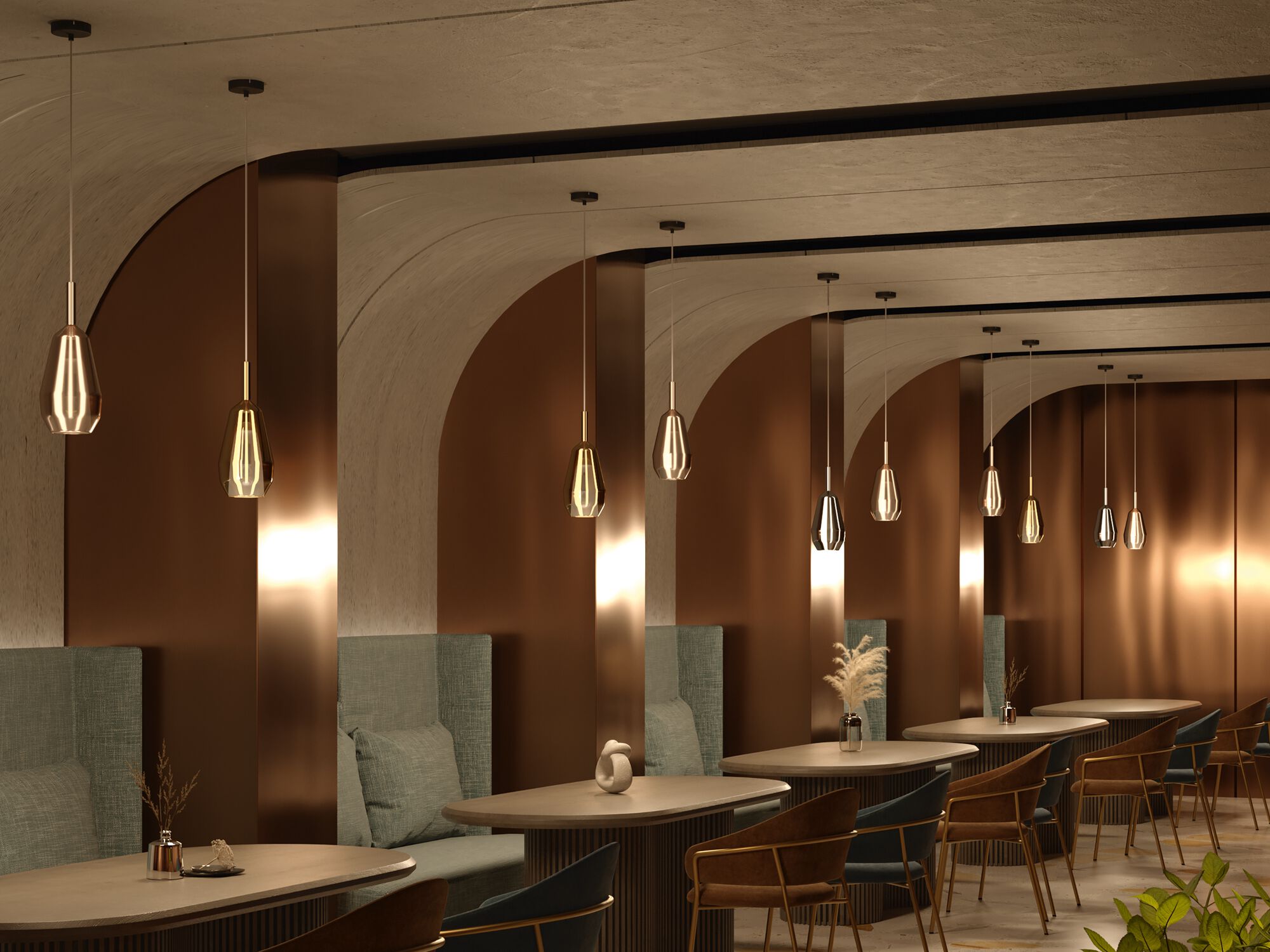 Металлический подвесной светильник Maytoni двойственность ARCH-00029759 - Вид №2