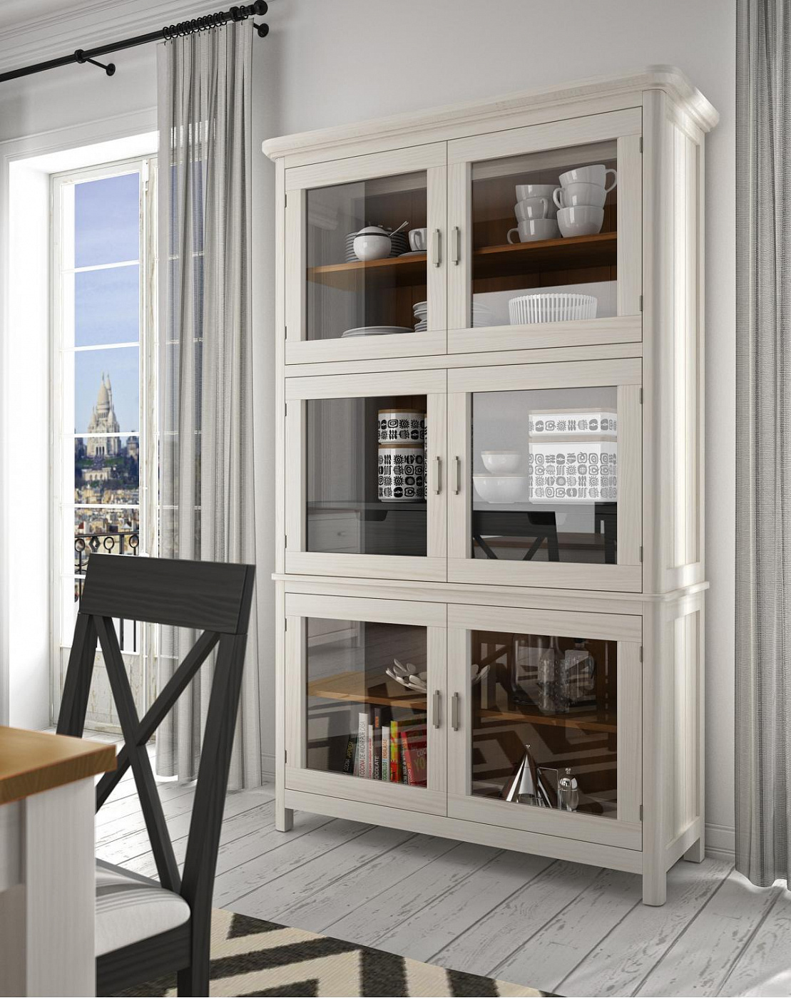 090657 Витрина с ящиками Grupo Seys Cerdena Santreyd  - Вид №2