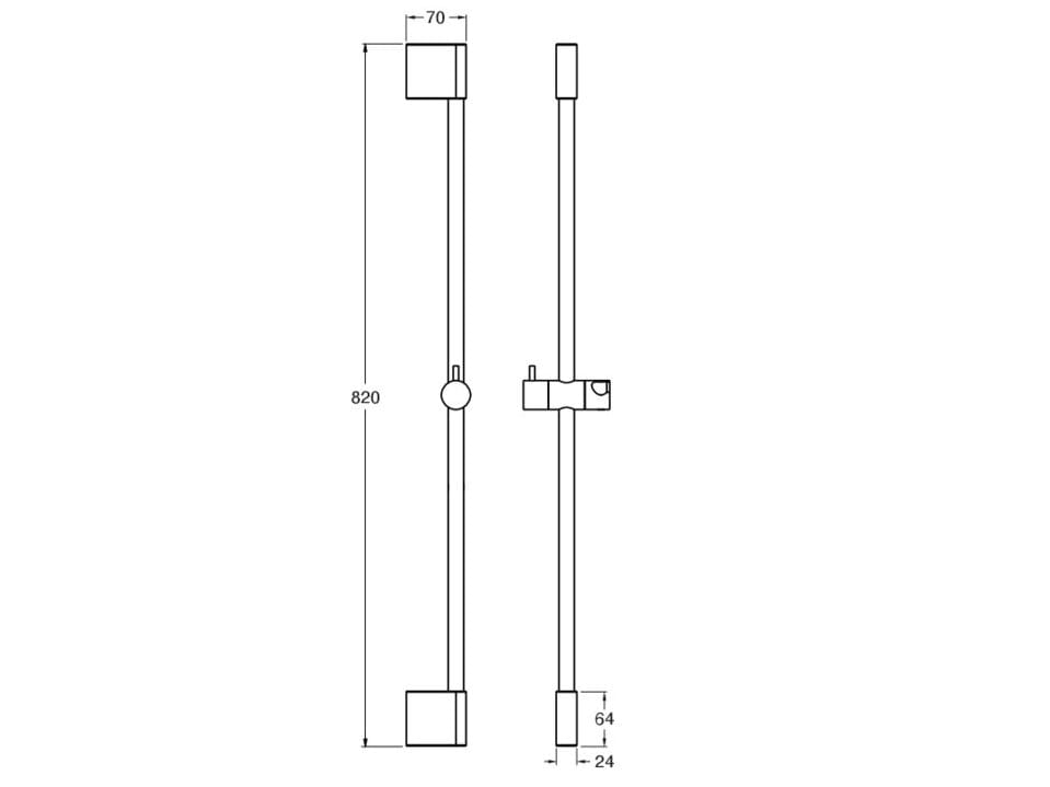 Аукцион вверх и вниз CRISTINA Rubinetterie Completamenti per Doccia/Vasca/Lavabo - Системы для душа и ванн ARCH-00088459 - Вид №2