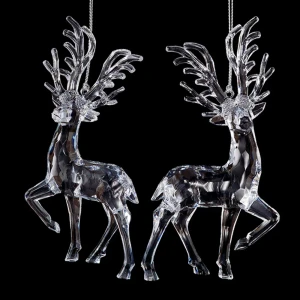 91471171 Елочная игрушка Ветвистые рога Erichkrause decor 53455 62 см х 30 см бесцветный/прозрачный STLM-0962527