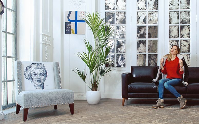 Кресло Icon by Josh Bryan серебро ICON DESIGNE ДИЗАЙНЕРСКИЕ, JOSH BRYAN 096799 Серый  - Вид №5