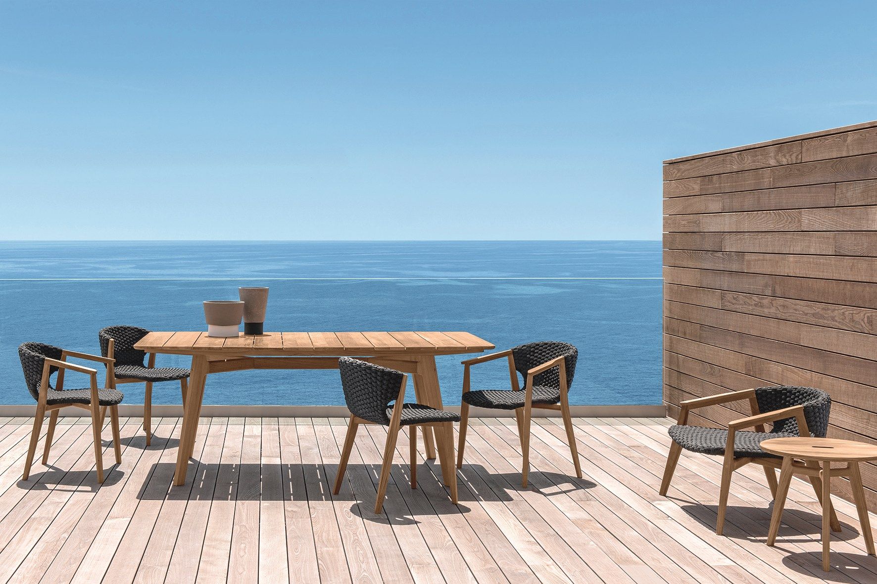 Синтетическая ткань сад стул Ethimo Knit ARCH-00020188 - Вид №1